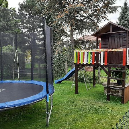 Ferienwohnung Am Park Pegau Exterior foto