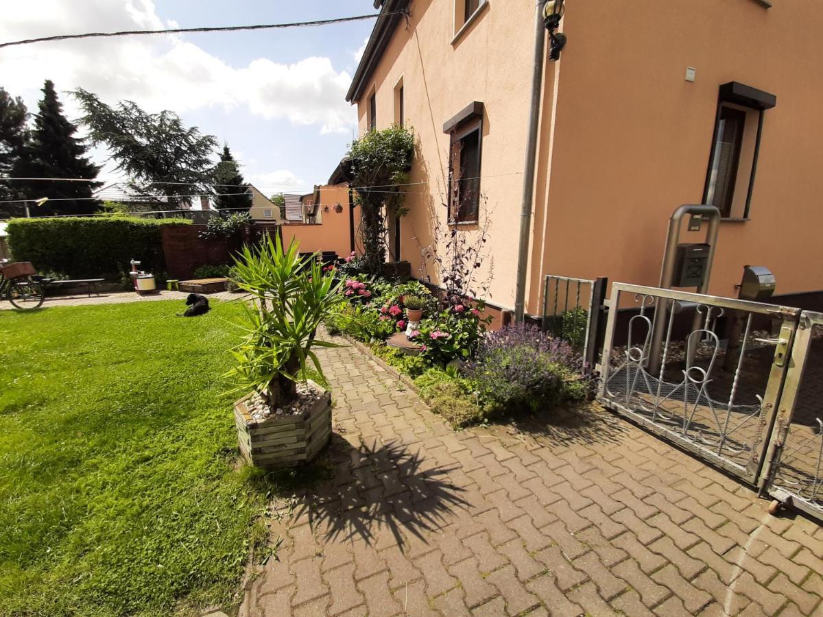 Ferienwohnung Am Park Pegau Exterior foto