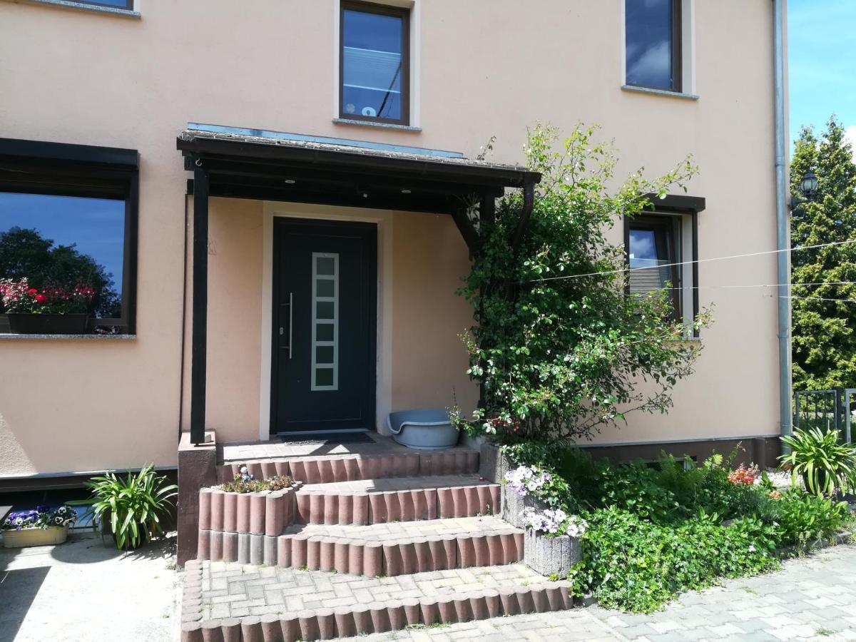 Ferienwohnung Am Park Pegau Exterior foto
